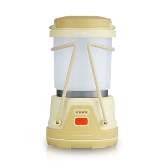 Falcon Eye - Lampa kempingowa Campfire - 1720 lm - Dimmer - Tan - FCL0032