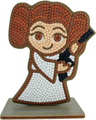 CRYSTAL ART Diamantové malování Star Wars: Princezna Leia