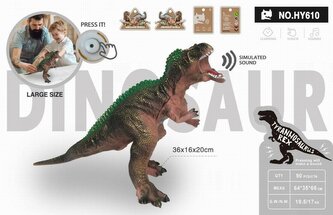 PROMO Dinozaur z dźwiękiem HY610