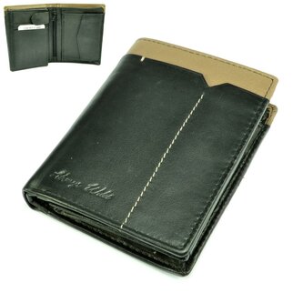 Always Wild Peněženka kožená černá pánská