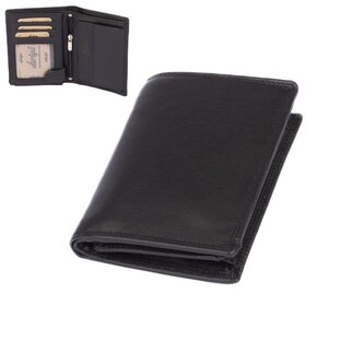 Dariya bags Černá kožená peněženka pánská