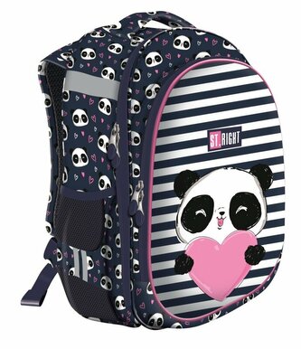 PROMO Tornister szkolny STRIGHT HB-01 Love Panda