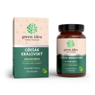 Green idea Ořešák královský bylinný extrakt - tobolky 60 ks
