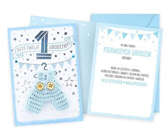 Karnet Urodziny Roczek