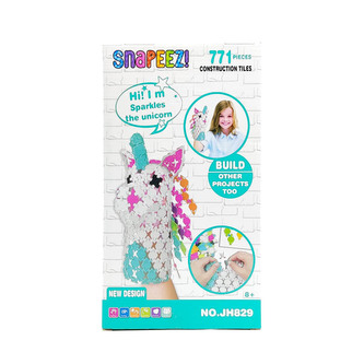 Klocki płytki Snapeez 771 elenentów Jednorożec JH829