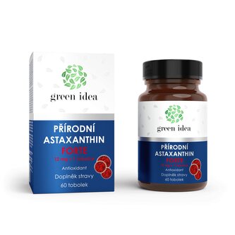 Green idea Astaxanthin forte 12 mg - tobolky 60 ks Green idea Astaxanthin forte 12 mg - tobolky 60 ks