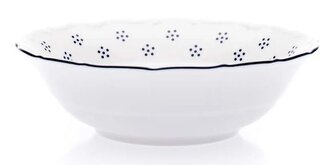 miska d13cm komp., VERONA, D9417, modré kyt., čes.porcelán