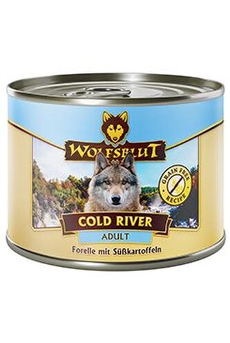 Wolfsblut Dog Adult Cold River konz. 200g Wolfsblut Dog Adult Cold River konz. 200g