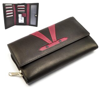 Dariya bags Kožená barevná peněženka dámská