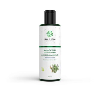 Green idea Alpská relax. směs mas. olej 200 ml