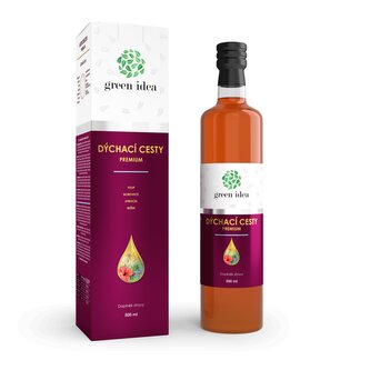 Green idea Dýchací cesty premium 500 ml