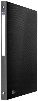 Segregator A4 4R 20mm PP nieprzezroczysty czarny Urban, Oxford