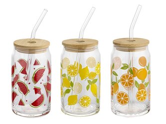 SKLENĚNÝ HRNEK VICKY 460ML