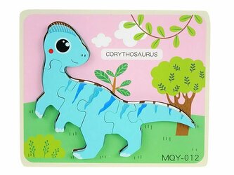 PROMO Układanka drewniana dinozaur 551718 Adar