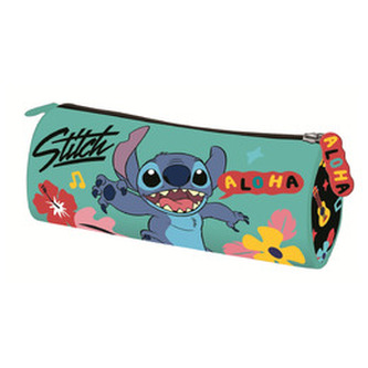 Piórnik tuba. Stitch Mint Aloha