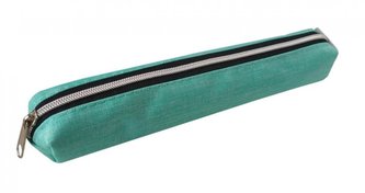 Piórnik Mini textile turkusowy NARCISSUS
