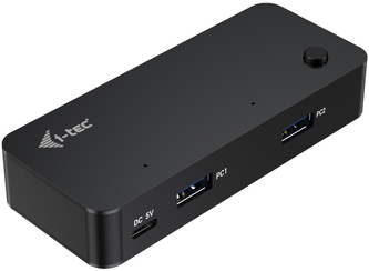 i-tec univerzální KVM HUB 2x USB-C + 2x USB-A 3.0 Port