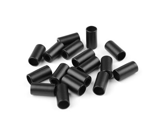 Kovová koncovka na šňůru Ø3,5 mm, Ø5,5 mm - 50 ks - 9 (Ø3,5 mm) černý lak