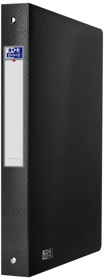 Segregator A4 4R 40mm PP nieprzezroczysty czarny Urban, Oxford