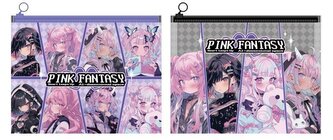 Teczka z suwakiem A4 Manga Pink Fantasy mix M&G;