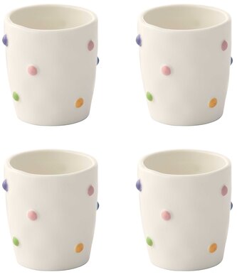 Sada čtyř pohárků na espresso Twist & Match Orange