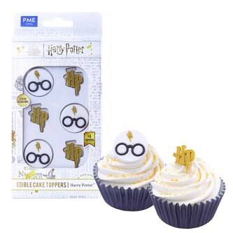 PME Cake Jedlé ozdoby brýle a blesky, Harry Potter