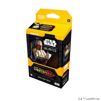 Star Wars: Unlimited Jump to Lightspeed Boba Fett - Spotlight Deck