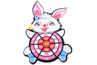 Terč králík s míčky