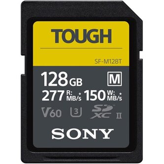 Sony SFM128T SDXC 128GB UHS-II U3 Class 10
