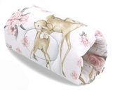 Baby Nellys Kojící polštář na ruku, Srnka a růže, růžový