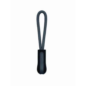 Taháček na zip Kariban 4 ks - černý-šedý