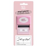 Pieczątka z napisem - Rel