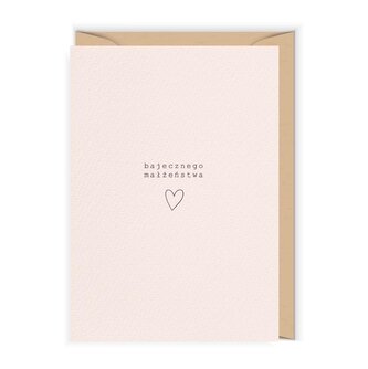 Kernet ślubny Bajecznego małżeństwa