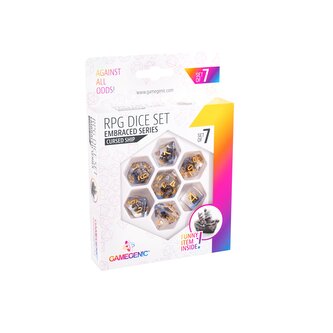 Gamegenic: Embraced Series - Cursed Ship - RPG Dice Set (7pcs)