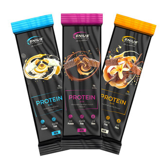 Genius Nutr Multilayer protein bar 50g Choco Caramel