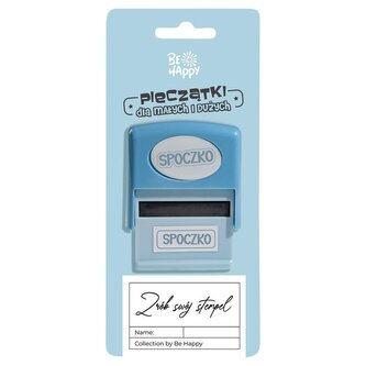 Pieczątka z napisem - Spoczko