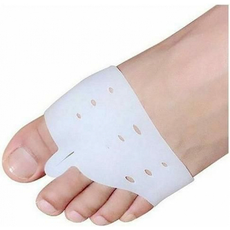 Silikonový oddělovač prstů nohou 1 pár - bílý