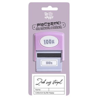 Pieczątka z napisem - Pieczątka 100%