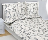 Povlečení krepové - Béžová,Šedá,Červená - 140x200, 70x90 cm