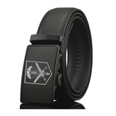 Opasek kožený Striker 601. skupina speciálních sil Prostějov nastavitelný 3,5 cm - černý, 130