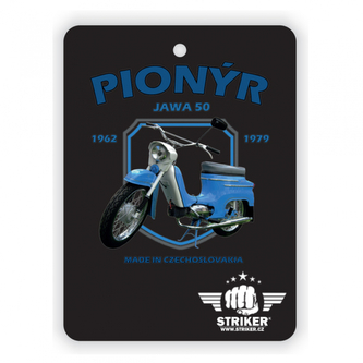 Vůně do auta Striker Jawa 50 Pionýr - černá