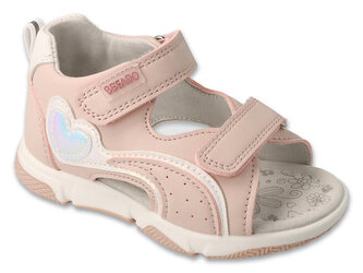 170P108 20 - dívčí sandálky Befado SWEETHEART růž. 170P108_24