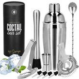 Barmanská sada nerezová SPRINGOS SAZERON 11 dílů