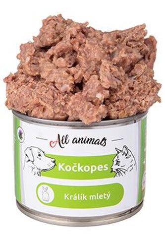 All Animals kočkopes Králík mletý 200g