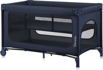 LIONELO Postýlka cestovní Jasmin Blue Navy