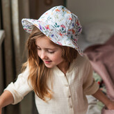 Dívčí klobouk mušelín Meadow; Barva: bílá; Velikost: XXL
