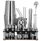 Barmanská sada se stojanem nerezová SPRINGOS VESPERO 14 dílů