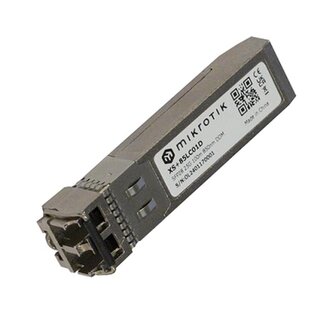MikroTik SFP/SFP+/SFP28 module 1.25/10/25G Multi Mode 100m 850nm MikroTik SFP/SFP+/SFP28 module 1.25/10/25G Multi Mode 100m 850nm