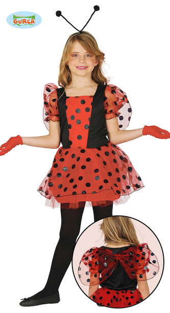 Kostým  beruška 3 - 4 roky