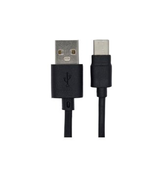 Kabel pro myPhone Hammer USB/USB-C 80cm 2A s prodlouženým konektorem černý